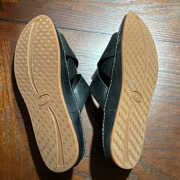 Chaco Women's Wayfarer Slide Sandal, black, size 8 - Picture 3 of 5